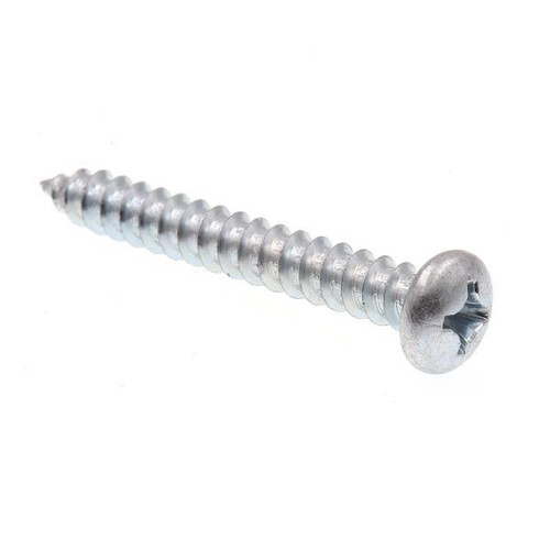 Sheet Metal Screws, #14 X 1-1/2in, Gr 18-8 Ss, Package Of 100