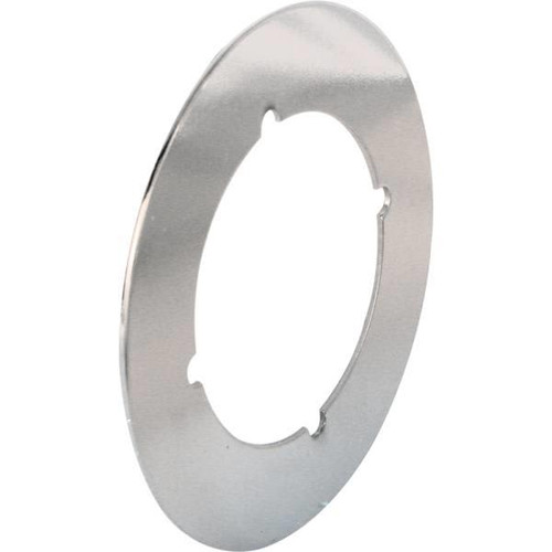 Defender Security 3-1/2in Chrome Plated Back Plate, Package Of 2