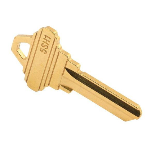 Schlage Sc1 Key Blank, 5-Pin Schlage C-Key Ways, Package Of 50