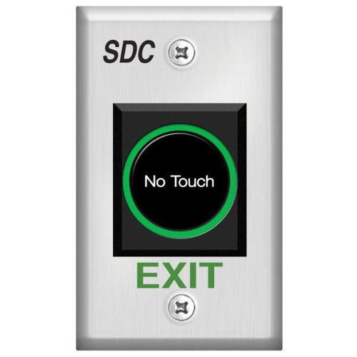 Sdc Wave-To-Open Touchless Actuator, Led Status Indication, Stainless Steel