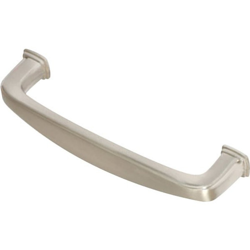 Seasons 3.75 In. Center-To-Center Brushed Nickel Drawer Pull, 10-Pack