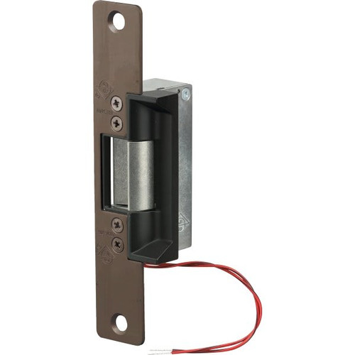 Adams Rite Aluminum Jambs Strike Plate (Dark Bronze)