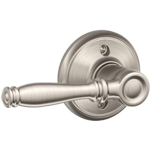 Schlage Residential F Ser Dmy No Hand Satin Nickel Clear Finish Birmingham Lever