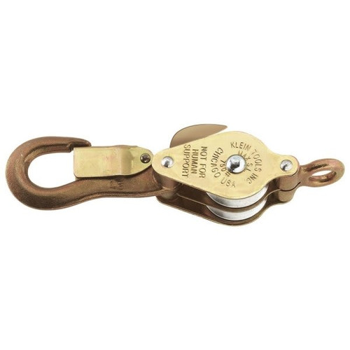 Klein Tools Galvanized Steel & Aluminum Alloy Block With Eye