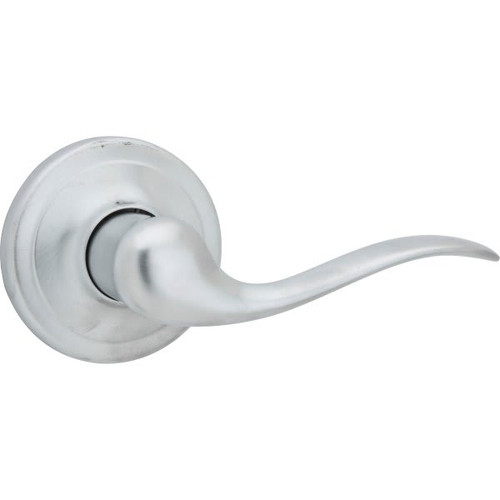 Kwikset Tustin Satin Chrome Hall/Closet Passage Door Lever