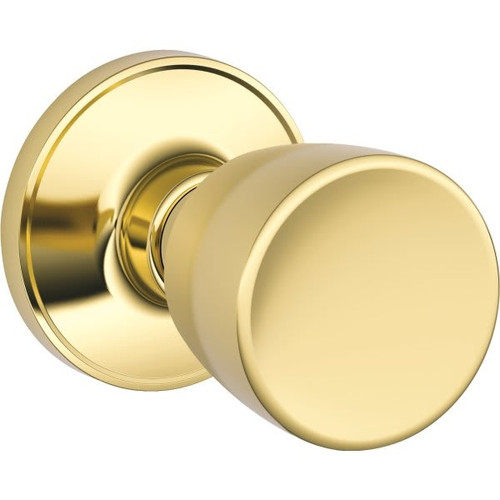 Schlage J Series Byron Passage Knob, Brass