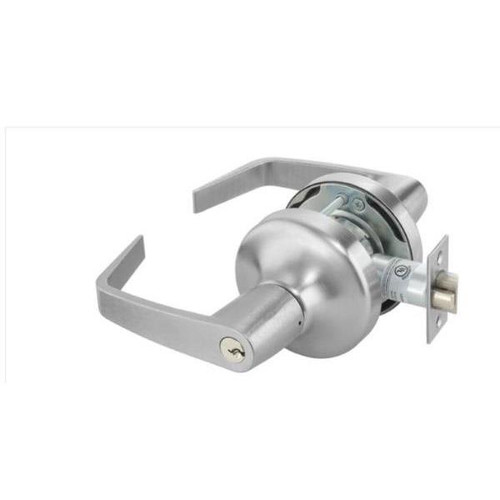 Accentra Lever Lock Au4701ln626 Passage/Closet Latch Augusta, Satin Chrome