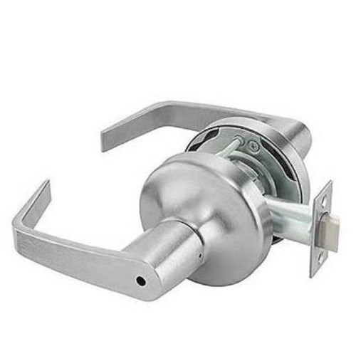 Accentra Lever Lock 4702ln Mo 626 Privacy, Bedroom Or Bath Lock Monroe  Satin Chrome