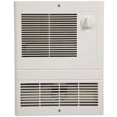 Broan 9810wh Fan-Forced Wall Heater, 120 Vac, 9 A, 1500 W