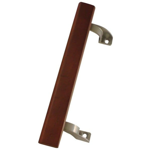 Strybuc Patio Door Chrome Wood Handle Pack Of 6