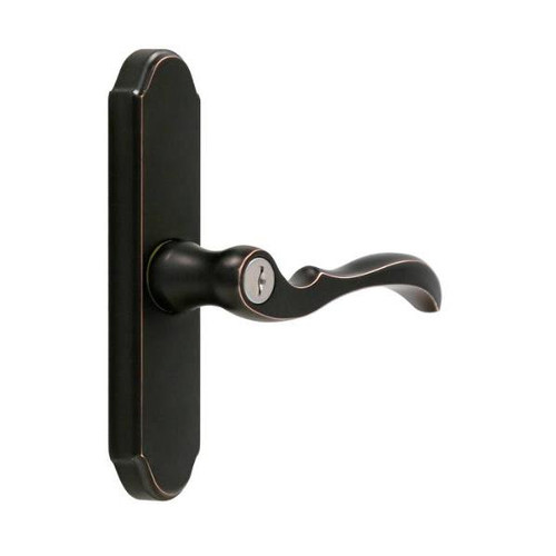 Larson Aged Bronze Storm Door M2 Latch Set