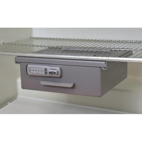 Omnimed Omni Drawer, Audit Trail Lock, Titanium Powder Coated Aluminum