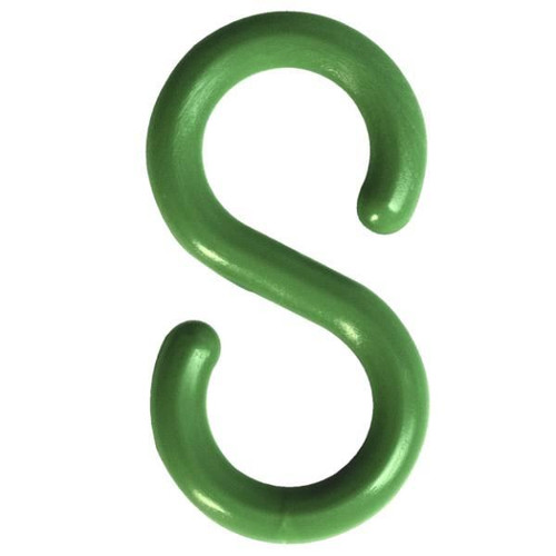 Mr. Chain Green 2 Inch S-Hook Package Of 10