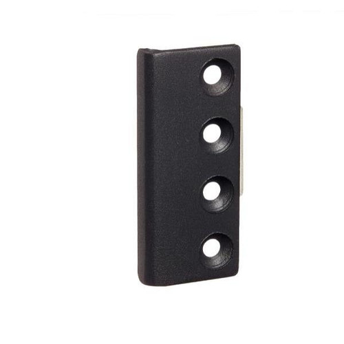 Delaney Hardware Barn Door Track Connector Plate Black