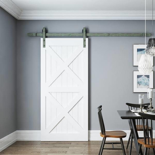 Delaney Hardware Barn Door 1000 Series 8ft Orb, Standard