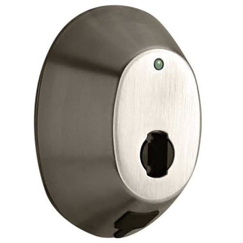Dormakaba Insync D Series Deadbolt, Satin Nickel, Non-Handed, Square Corner