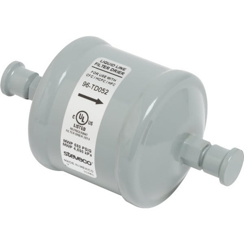 White-Rodgers 1/4" Male X 1/4" Male Flare Refrigerant Recovery Filter Drier