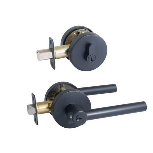 Design House Eastport Entry Combo In Matte Black
