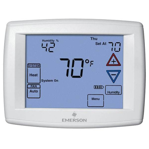 White-Rodgers Universal Heat Pump Thermostat With Humidity Control