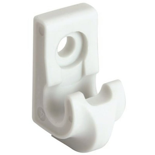 Closetmaid 0.63 Inch White Plastic Heavy-Duty Shelf Bracket For Wire Shelving