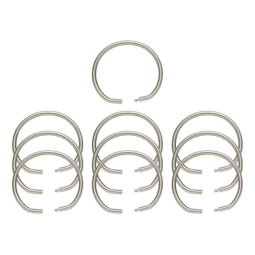 Key Systems Tamper Proof Key Ring, 2" Diameter, 5 Cm, Pack Of 10