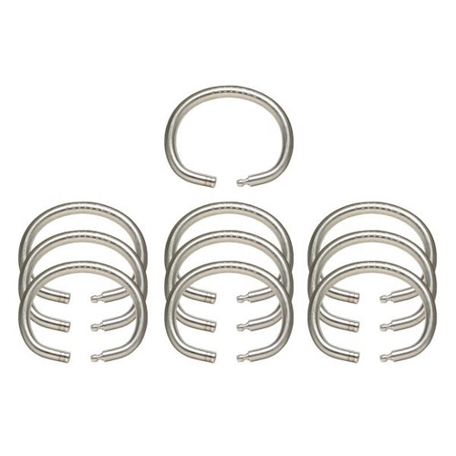 Key Systems Tamper Proof Key Ring, 1" Diameter, 3 Cm, Package Of 10