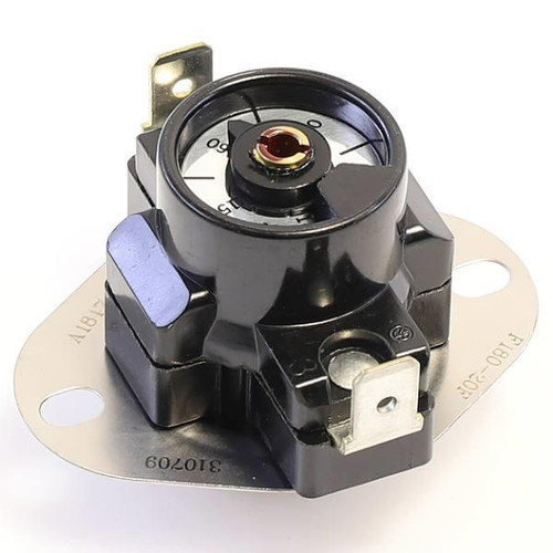 White-Rodgers Fan Limit Switch, 140f Cut-In, 180f Cut-Out, Open On Rise, Auto