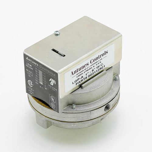 Aj Antunes Low Gas Pressure Switch, Lgp-A, M/R, 1-6" Wc