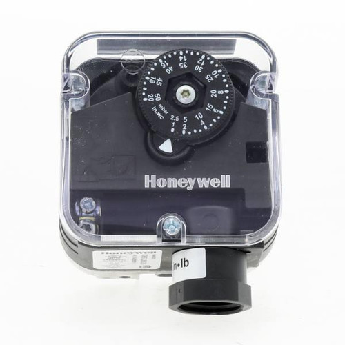 Honeywell Gas Pressure Switch, Break On Fall, Auto Reset, 1/4 Npt, 1-20" Wc