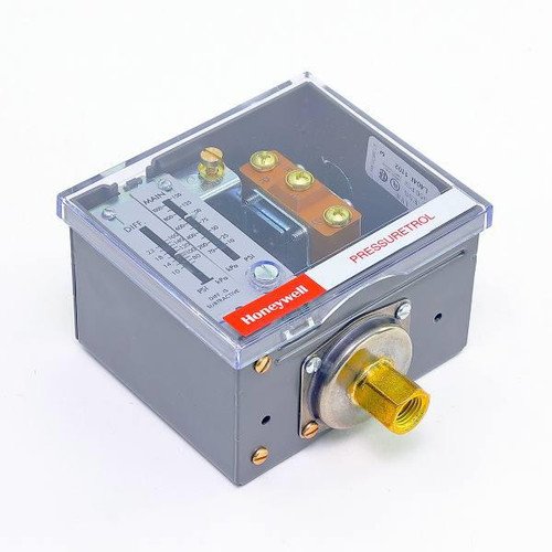 Honeywell Pressuretrol Controllers Snap-Acting Switch, 10-150 Psi