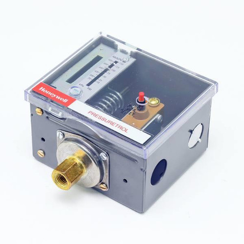 Honeywell Pressuretrol Controllers Switch, Manual Reset, 10-150 Psi