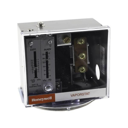 Honeywell Vaporstat Controller, Steam, Spdt, 0-4 Fl. Oz.