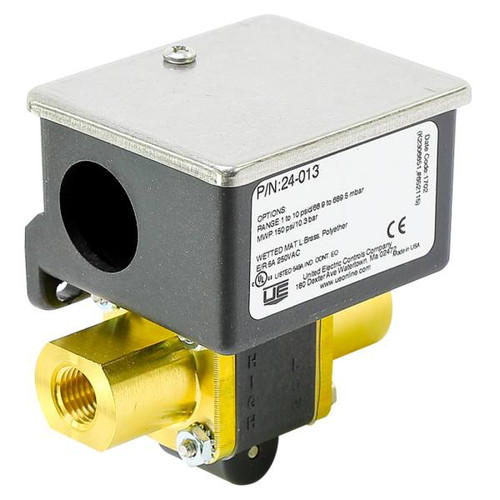 United Electric Delta Pro Pressure Switch, Adjustable, Spdt, 1 - 10 Psi