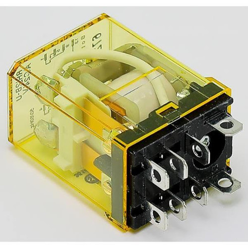 Idec Relays Electrical, Relay, Dpdt, 24vac, 10amp Relay With Blade Terminals