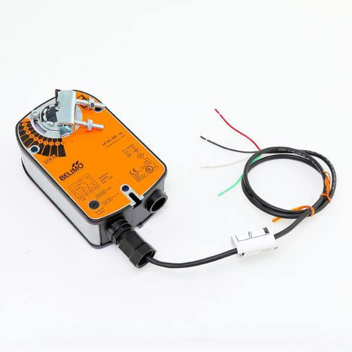 Belimo Motor,actuator, Spring Return, 35 In-Lb, 2-10vdc, 24vac, 24vdc