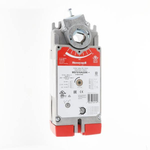 Honeywell Spring Return Actuator, 0/2-10 Vdc, 4-20ma, On/Off, Spdt, Floating