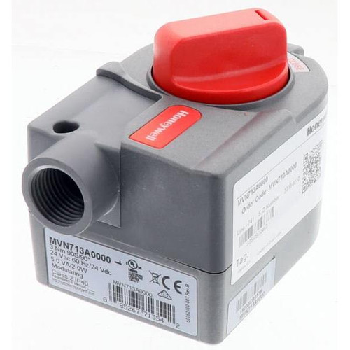 Honeywell Ball Valve Actuator, 24 V/Vdc, Fail In Place