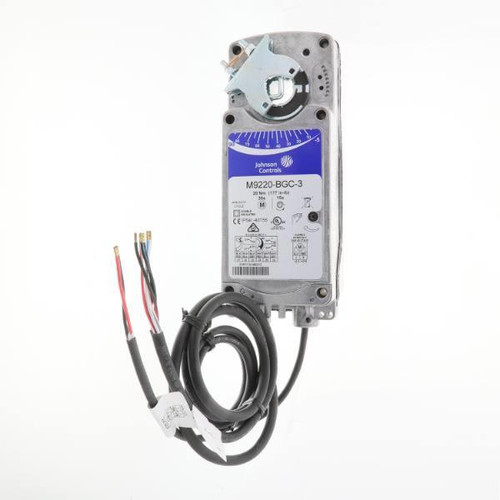 Johnson Controls 2 Position, Spring Return Actuator 2 Spdt Auxiliary Switches