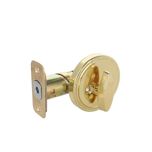 Shield Security Single-Sided Deadbolt Lock (Bright Brass)