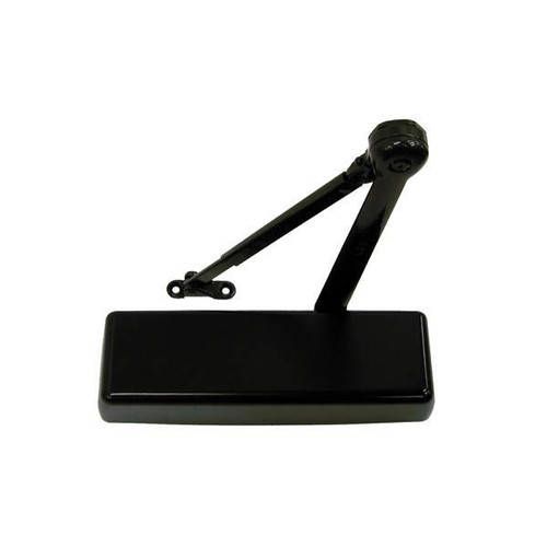 Lcn Surface Door Closer, Regular Rh Arm, Dark Bronze/695 Finish, Sized 1-5