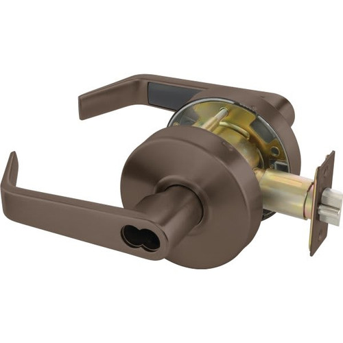 Accentra Entrance Function Cylindrical Lockset Grade 2 Dark Satin Bronze