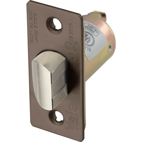 Accentra 2 X 2 In Steel Latch Bolt Plain Latching (Dark Satin Bronze)