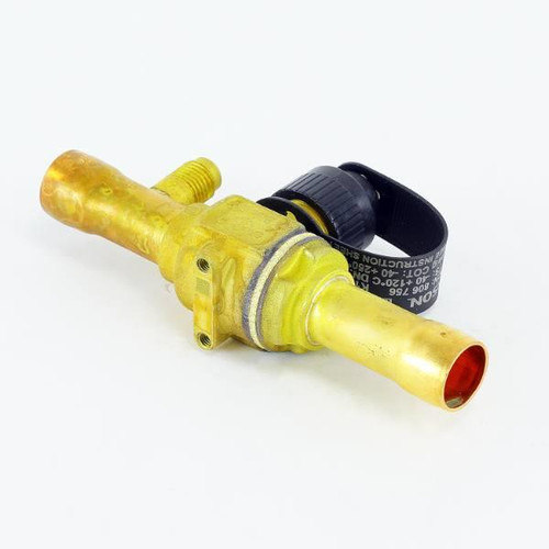 Emerson 5/8" Odf Sweat Manual Shut Off Refrigeration Ball Valve Access Valve