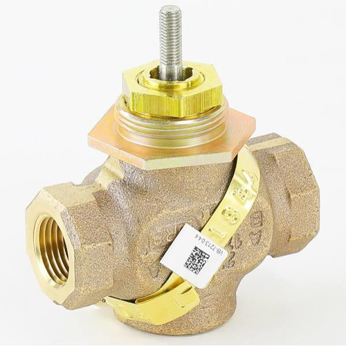 Schneider Valve Globe 1/2" Npt 4.4 Cv 2 Way Bronze Body Brass Trim Stem Up