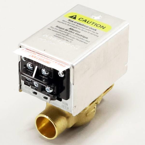Honeywell Valve Zone 2 Way Normally Closed 24vac 3/4" Sweat Spring Return