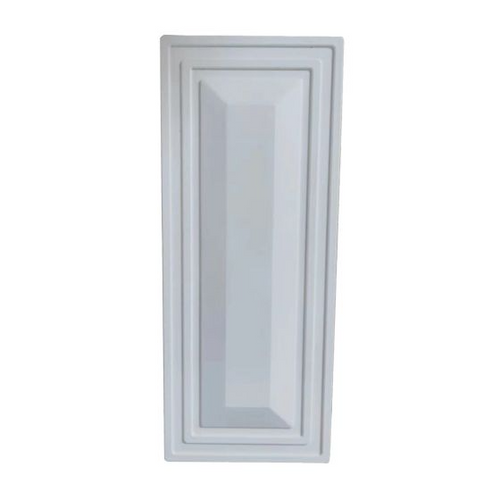 AgTec White PVC 5.5-inch Decorative Hole Cover - For Fence Posts (pack of 12)