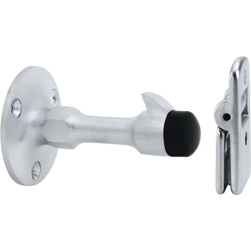 Ives Brass Drywall Manual Wall Holder (Satin Chrome)