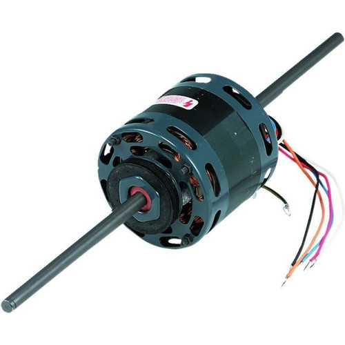 Fasco D338 4.4" 1/6-1/15 Horse Power Double Shaft Motor