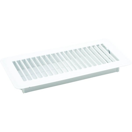 Floor Register 6 In. X 12 In. White