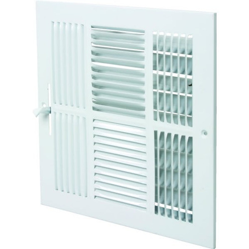 8 In. X 8 In. Four-Way Ceiling Register
